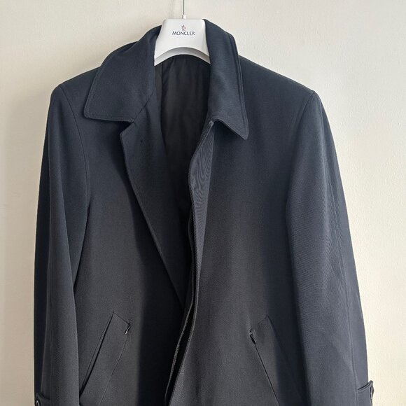 $1495 Harry Rosen Loro Piana Storm System Wool Jacket Car Coat/Overcoat- Medium - Picture 3 of 13